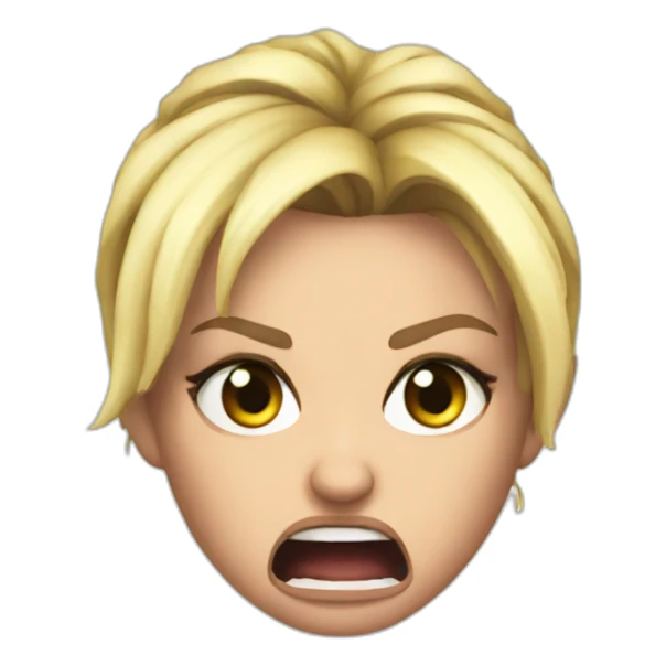 Britney spears angry sticker