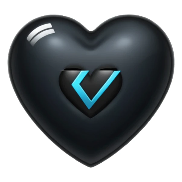 a emoji of a black hearth with inside text "zinjectra" sticker