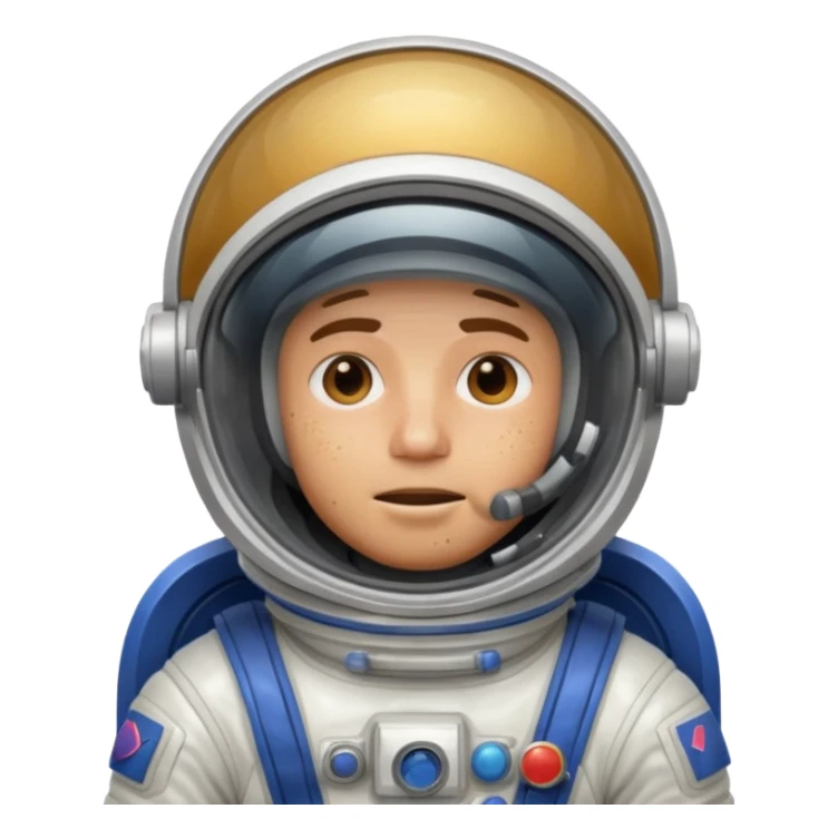 astronaute homme en sueur sticker