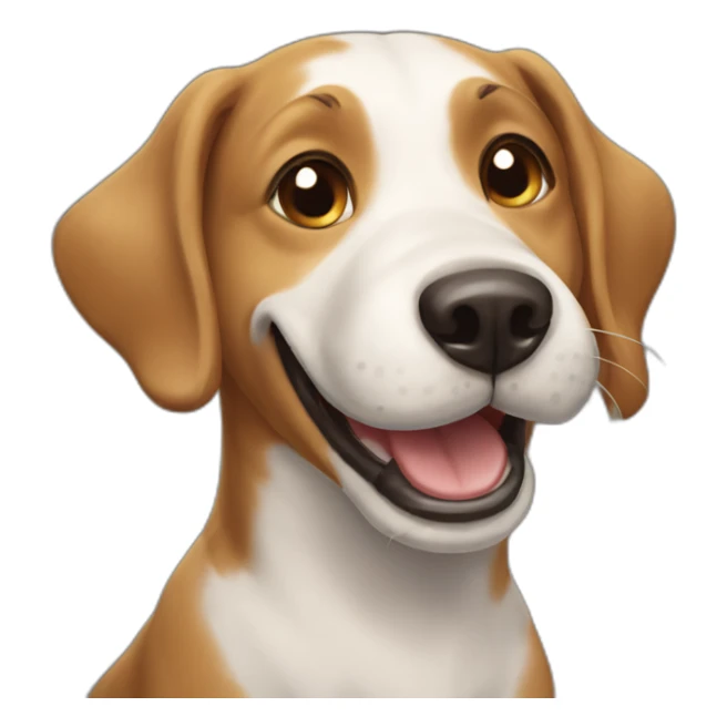 happy happy dog happy happy sticker