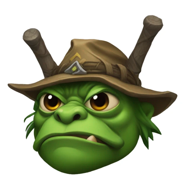 world of warcraft hunter pepe sticker
