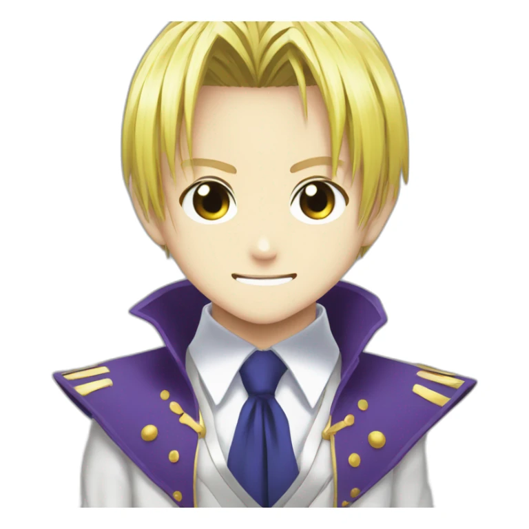 Kurapika kuHunterxHunter anime sticker