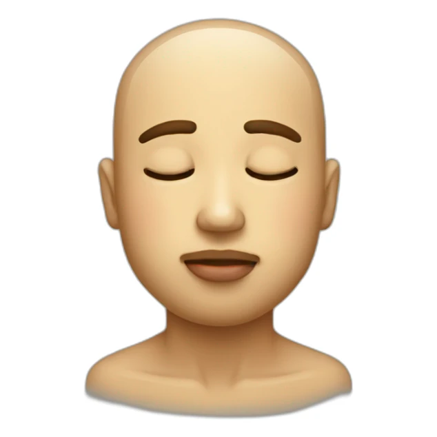 man kiss with closed eyes sticker