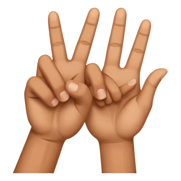 Please generate me a New York west side gang sign as an emoji  sticker
