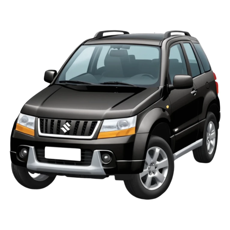Suzuki grand vitara 2004 3 door black sticker