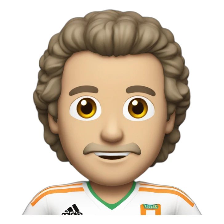 Franz Beckenbauer in his jersey 1974 sticker