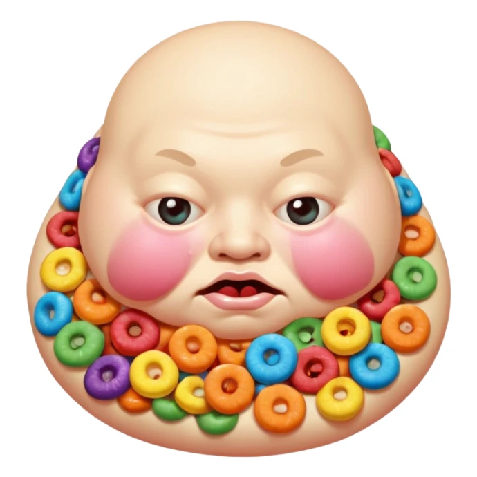Fat slob dying from Diabetes with candy swelling from every orifice. sticker