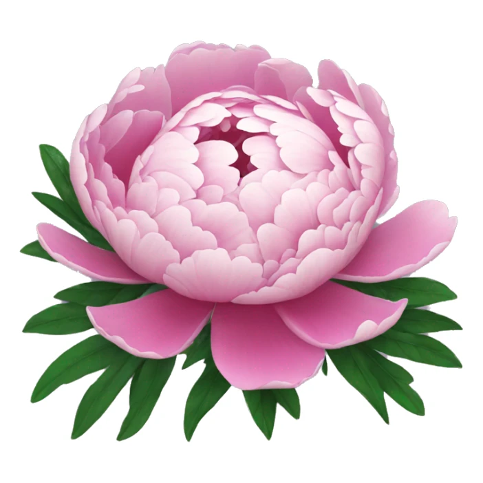 Peony sticker