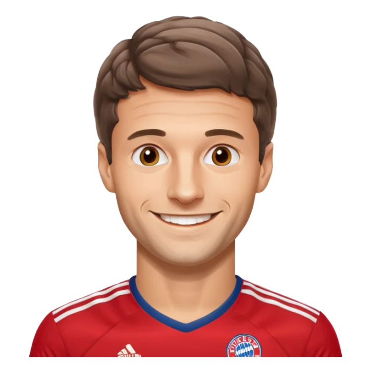 FC Bayern Deutscher Fußball Meister Thomas Müller sticker