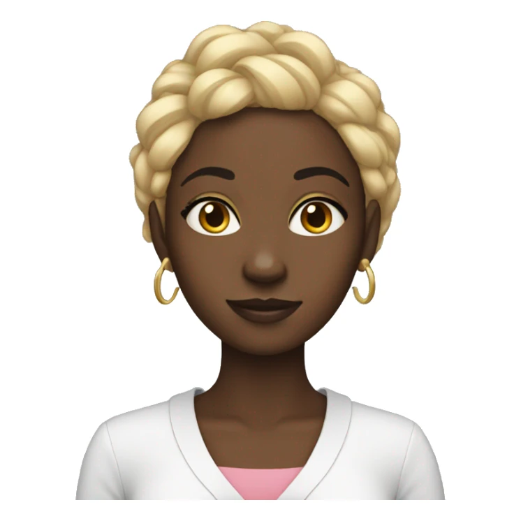 Black girl pretencieuse sticker