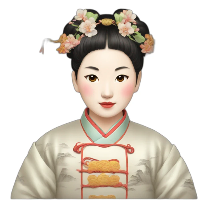 qing dynasty emporo sticker