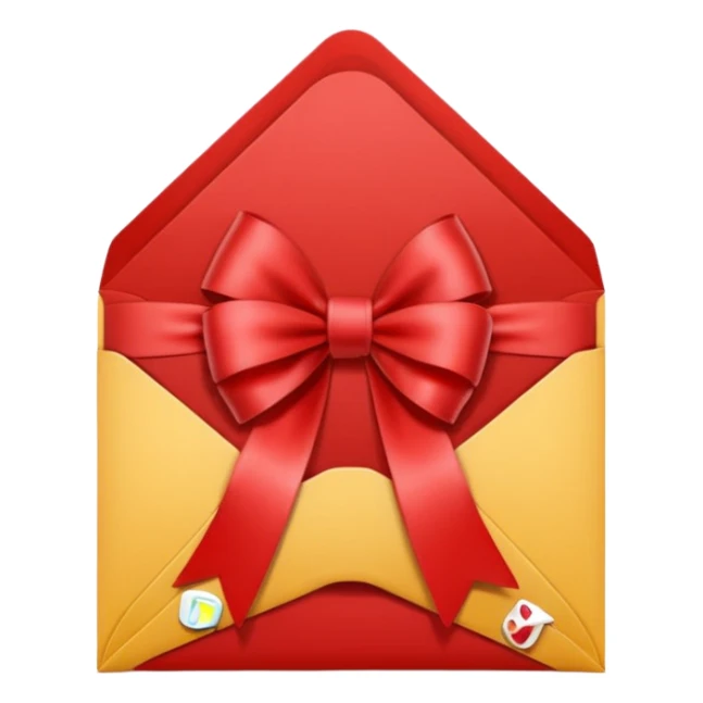 birthday greeting card envelope gift logo sticker