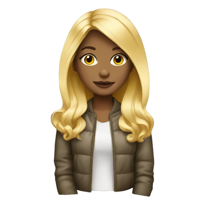 Blonde girl that loves fashion sticker