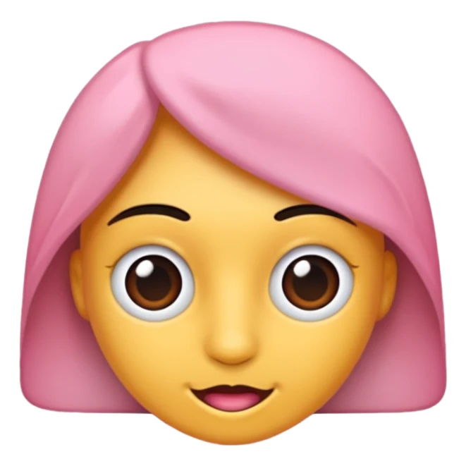 Yuvarlak ince pempe çizgili şeker sticker