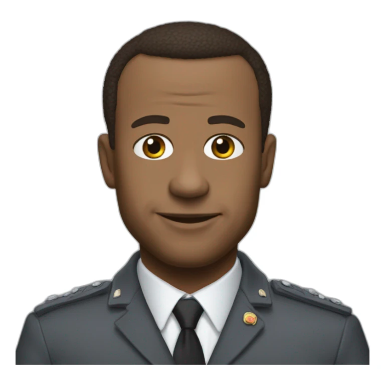 Mbapé qui frappe Macron sticker