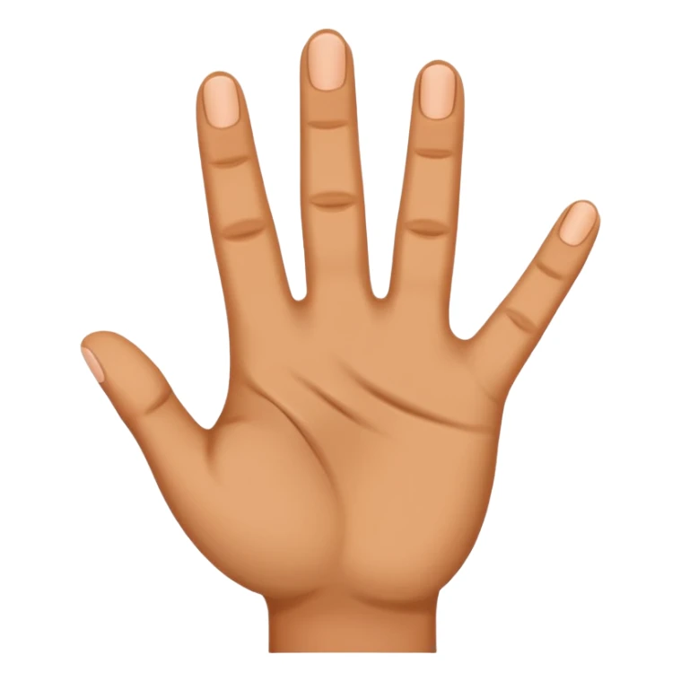 Una mano diciendo no ya no sticker