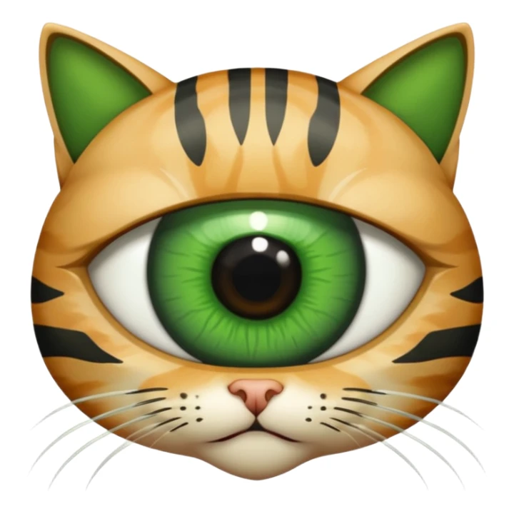 Eye of the cat sticker