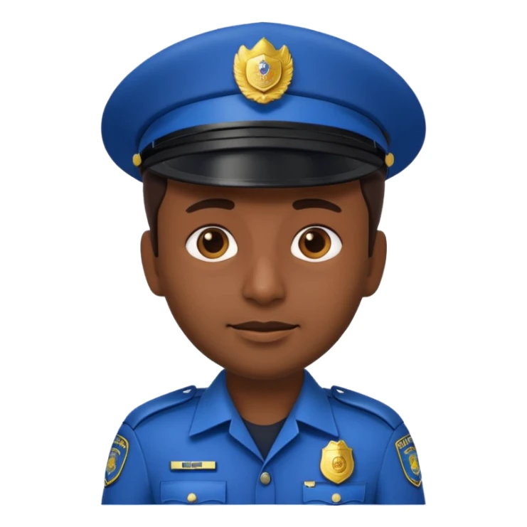 INDIAN POLICE OFFICER 3D EMOJI sticker