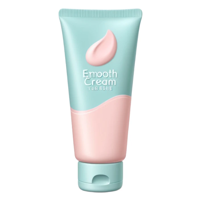 hand cream tube object icon, clean minimal packaging, no text or logo on the tube, smooth plastic material, soft pastel colors, closed cap, cosmetic product style, 3D cartoon, mobile game icon style, centered, clean background, soft shadow, no watermark

 sticker