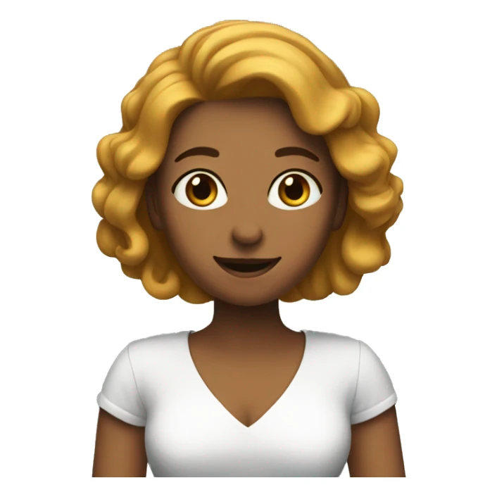 woman saying yes sticker