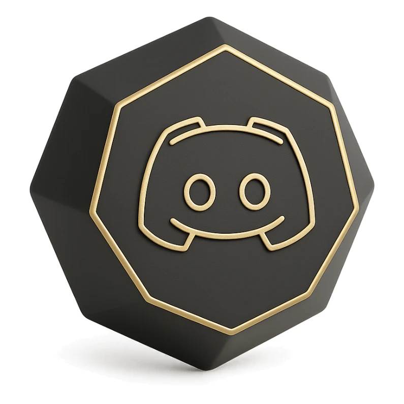 Polyhedra company logo for Discord sticker