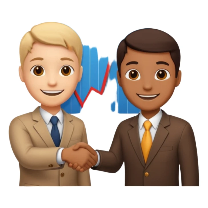 I need you r help creating an aemoji that represent affilaite marketing something that represent commisions dont include coins sticker