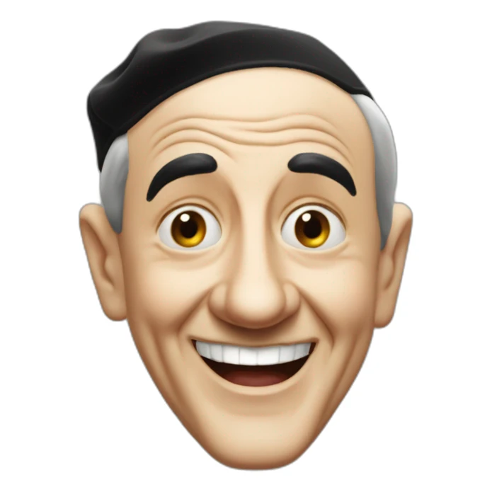 Louis de Funès rigole sticker