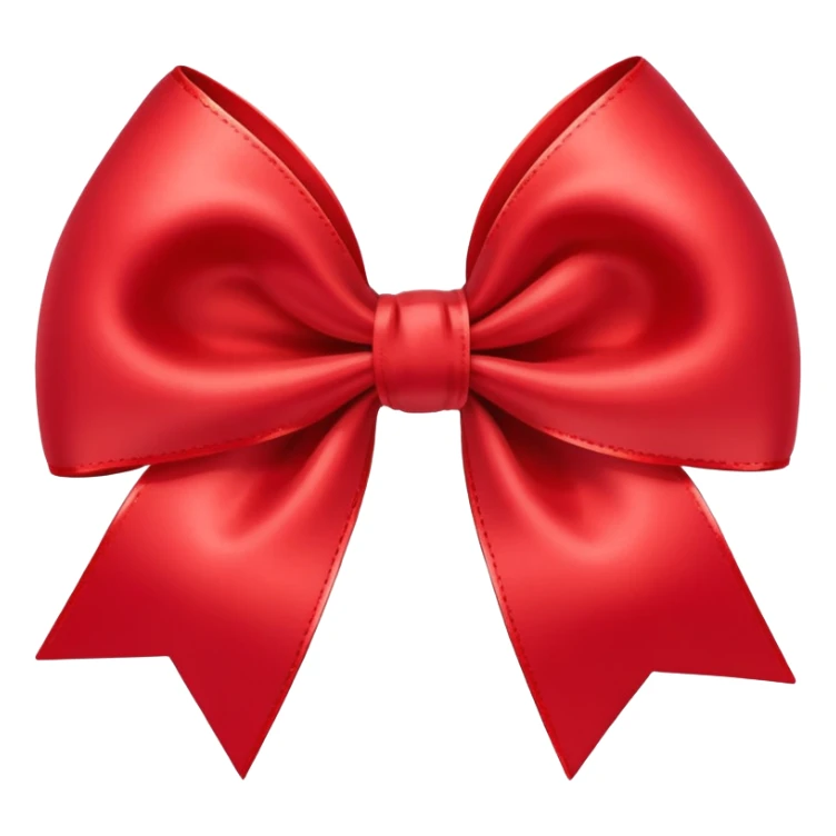Bow with cute care sticker