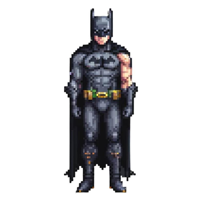 Full body Rick Owen Batman sticker