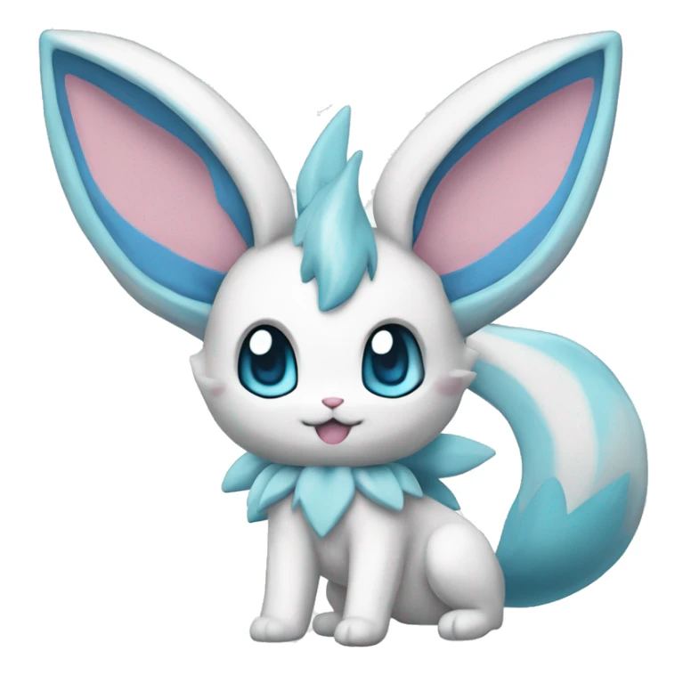 Sylveon-Glaceon-Vaporeon full body sticker
