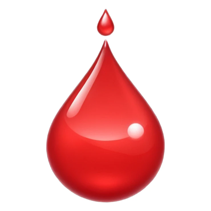 drop red stock market emoji sticker