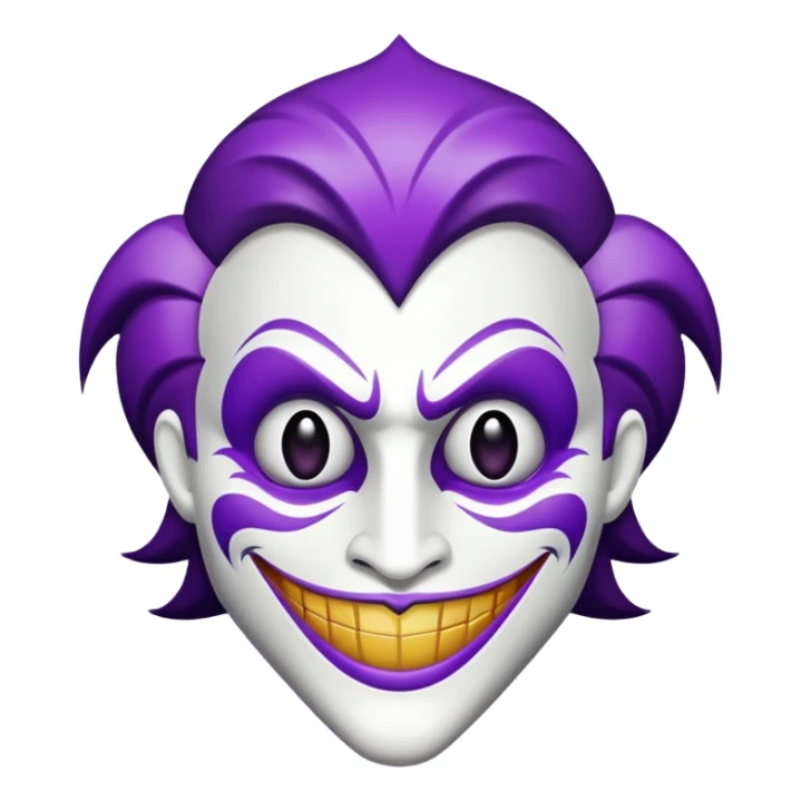 Glitter Purple and White Coringa Card sticker