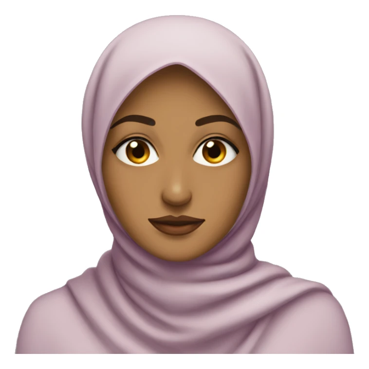 Hijabi-woman-giving-side-eye sticker
