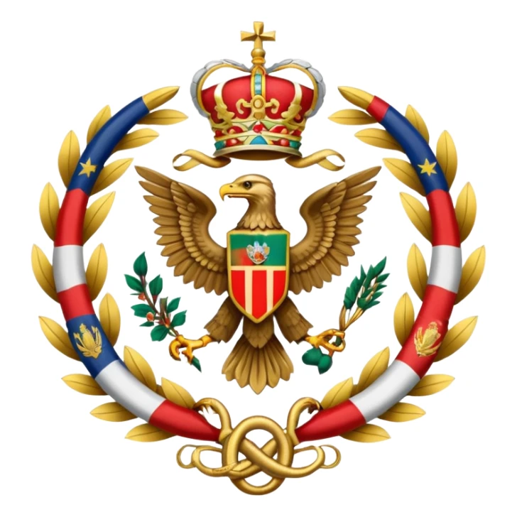 Escudo del heroico colegio militar de México sticker