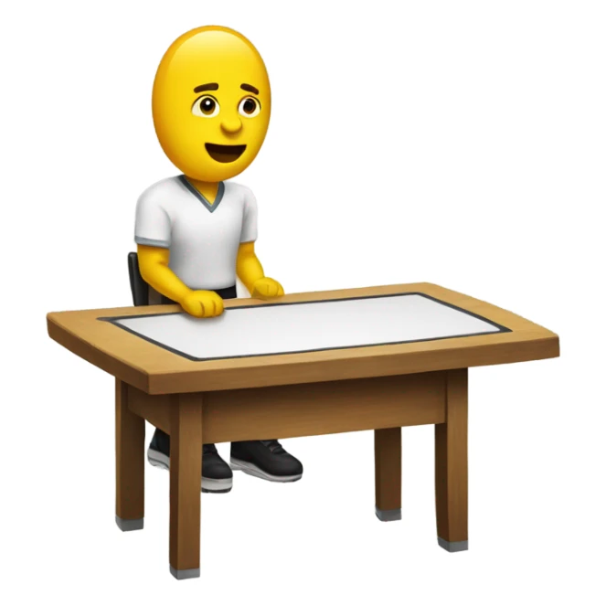 Table tennie sticker