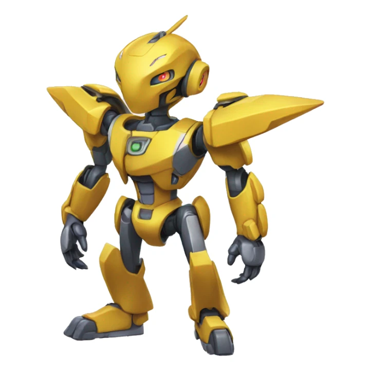 Digimon-Fakémon-Medabot full body sticker