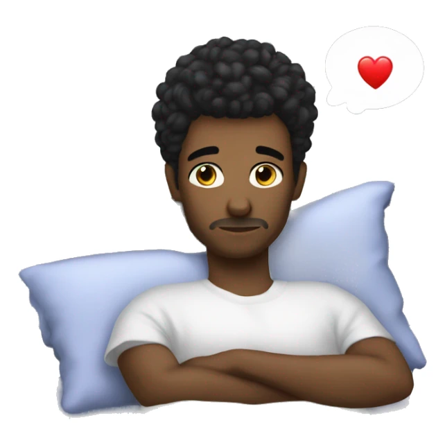 I love sleep and u have hair black sticker