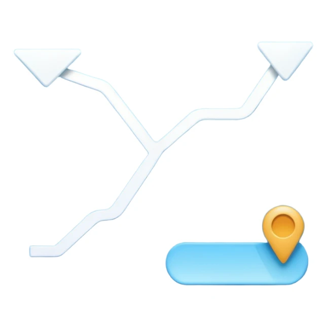 roadmap in professional design for business presentation, clean edges, modern corporate aesthetic sticker