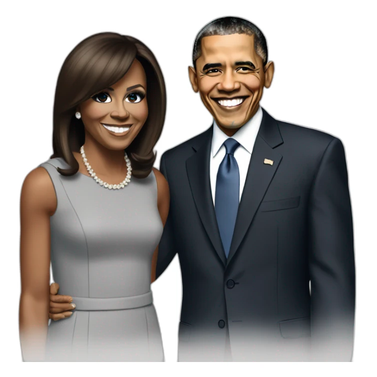 barack-and-michelle-obama sticker