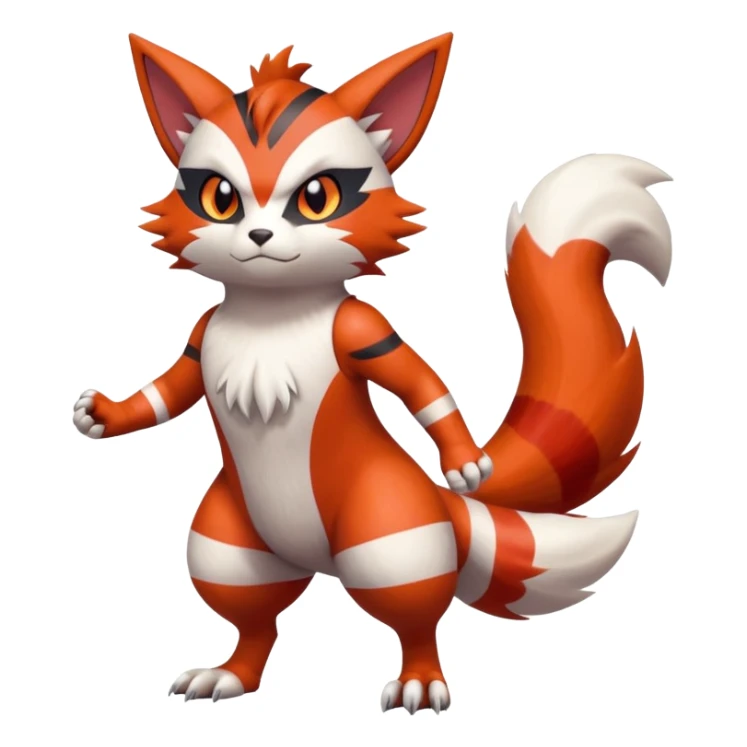 Furret-Litten-Zangoose-Hybrid (Full body) sticker
