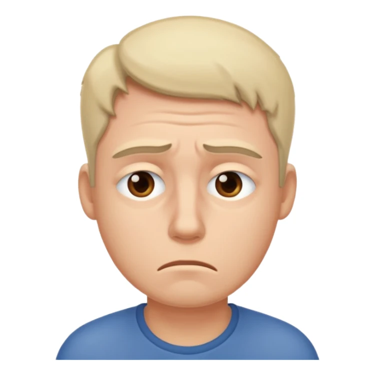 cansado del trabajo hombre sticker