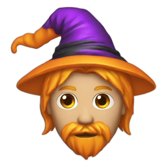 halloween-pumpkin-wearing-a-wizard-hat  Download emoji sticker