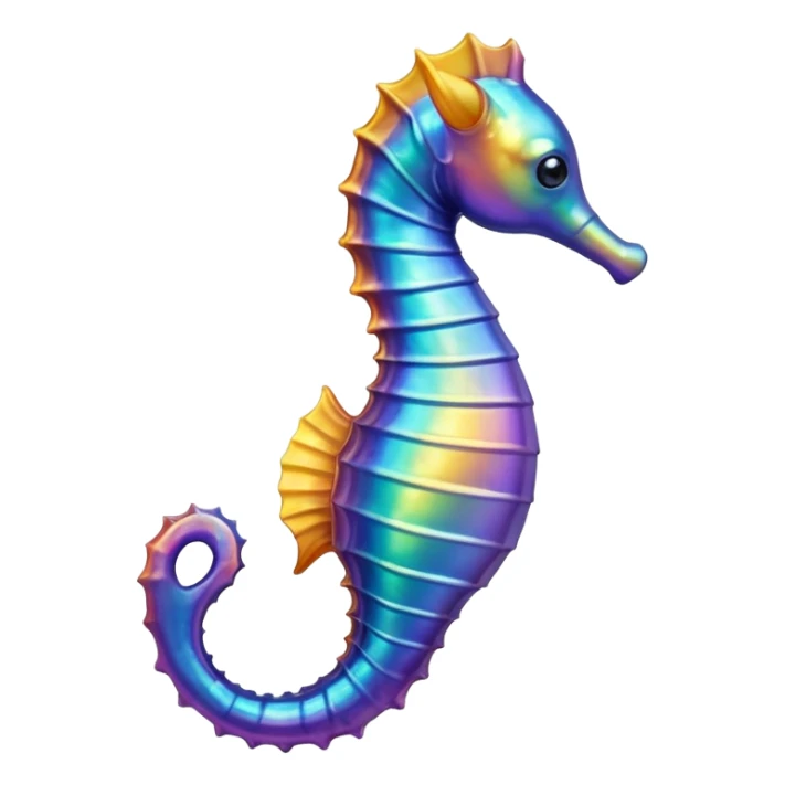 Un caballito de mar sticker