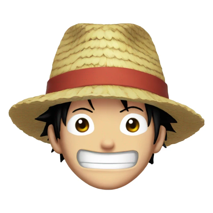 Luffy from one piece sticker