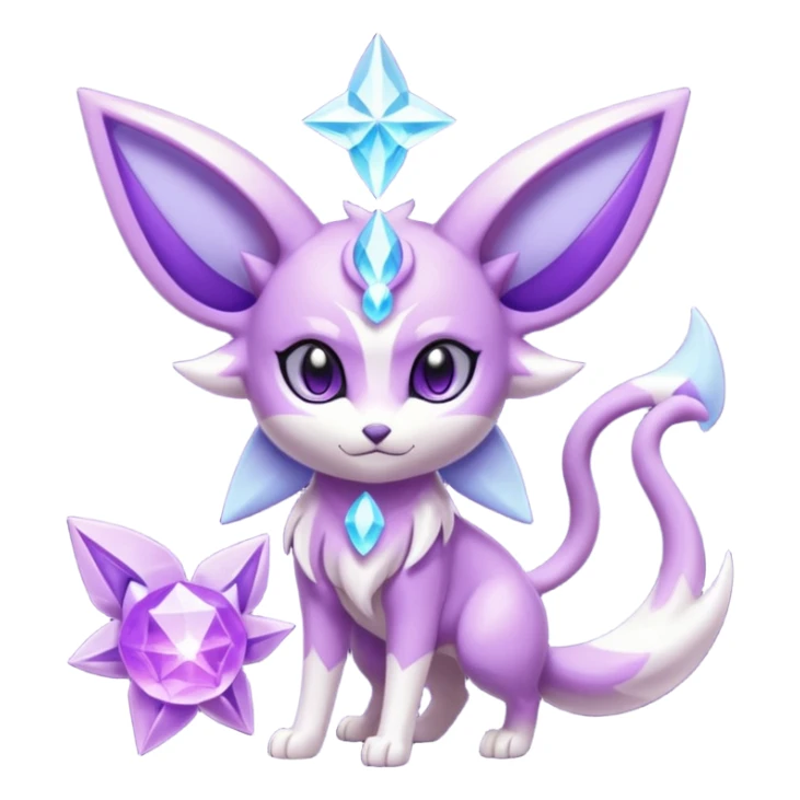 Luxio-Espeon-Amaura-fusion sticker