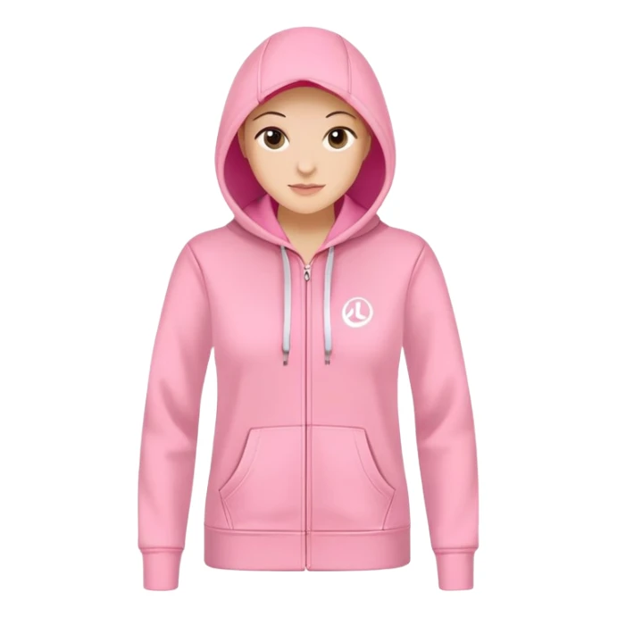 Pink lulu lemon hoodie  sticker