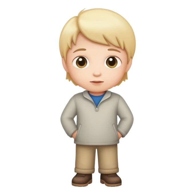 Little person standing  sticker