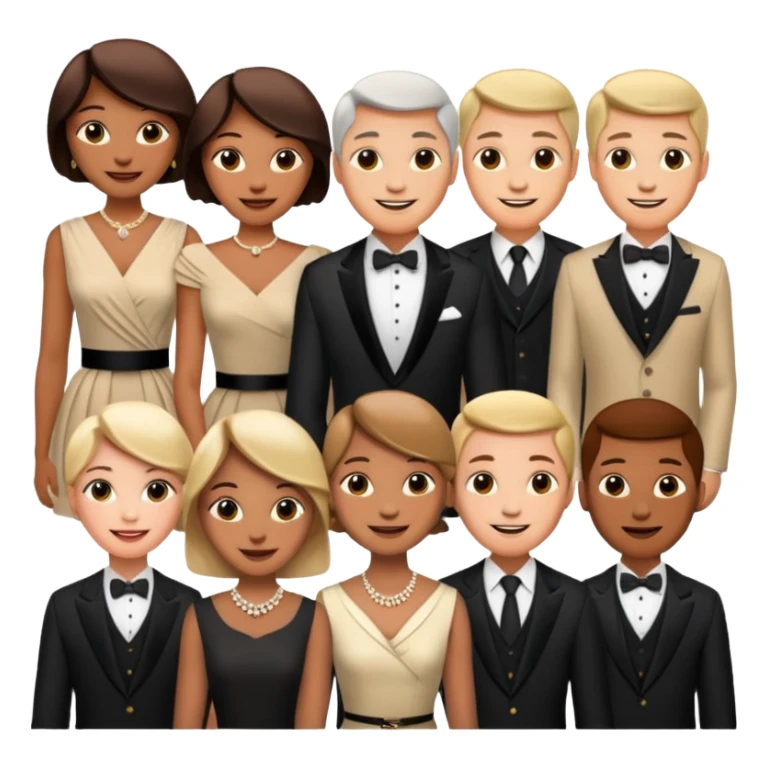 a people with lots of money sticker