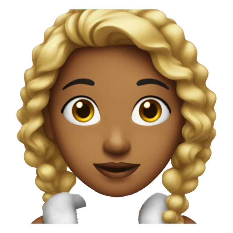 Christmas girl sticker