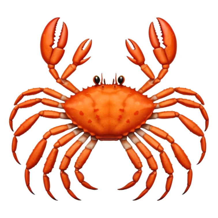 Female Alaska king crab  sticker
